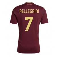 Stroje piłkarskie AS Roma Lorenzo Pellegrini #7 Koszulka Podstawowej 2024-25 Krótki Rękaw